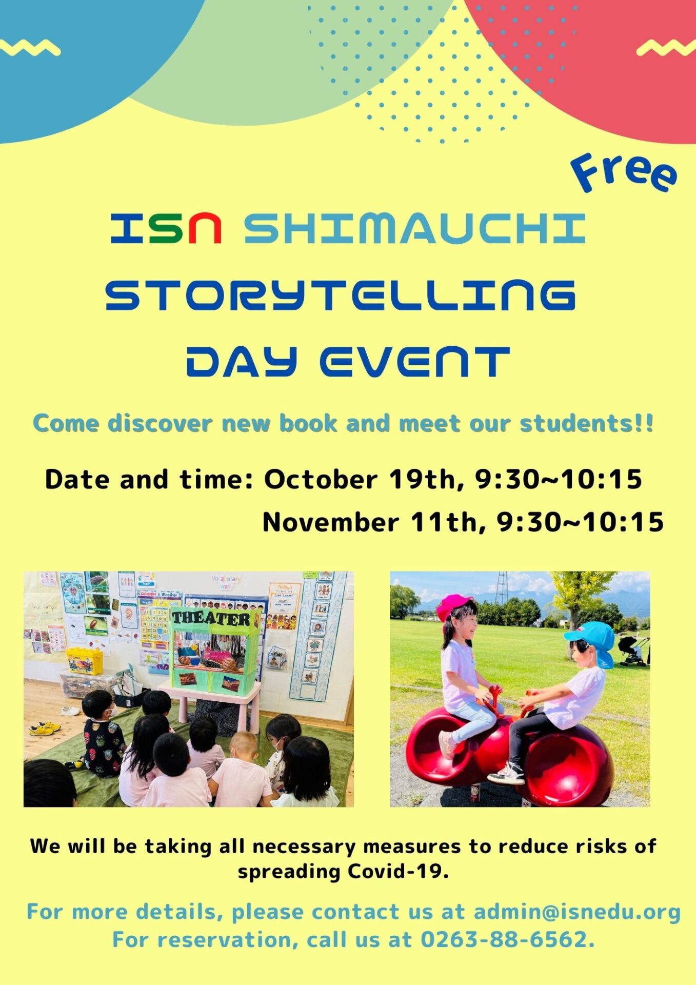 ISN Shimauchi Storytelling Day Event