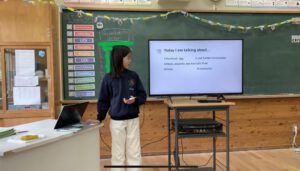 Grade 5 – Rice planting and presentations