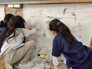 G1 – Cave Painting and Making Paints Out of Food